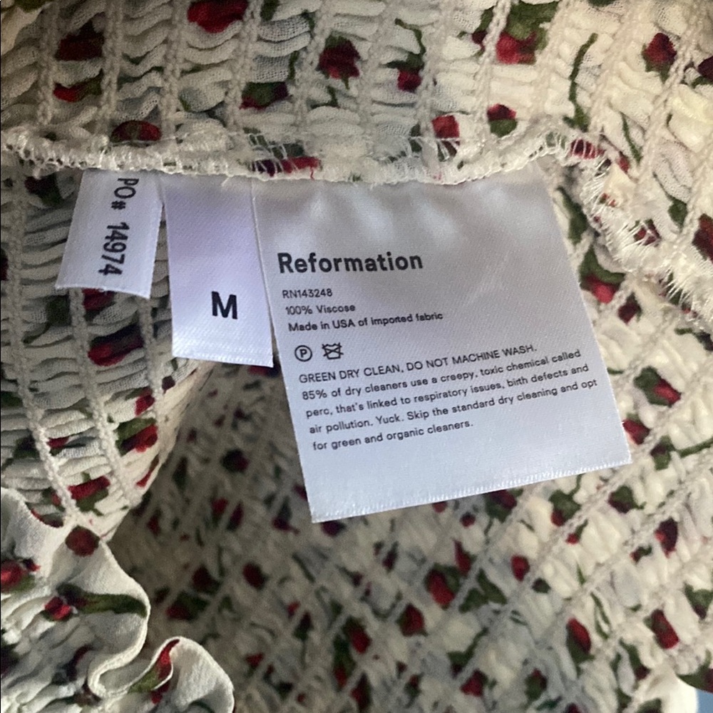 Reformation floral top - Picture 6 of 7